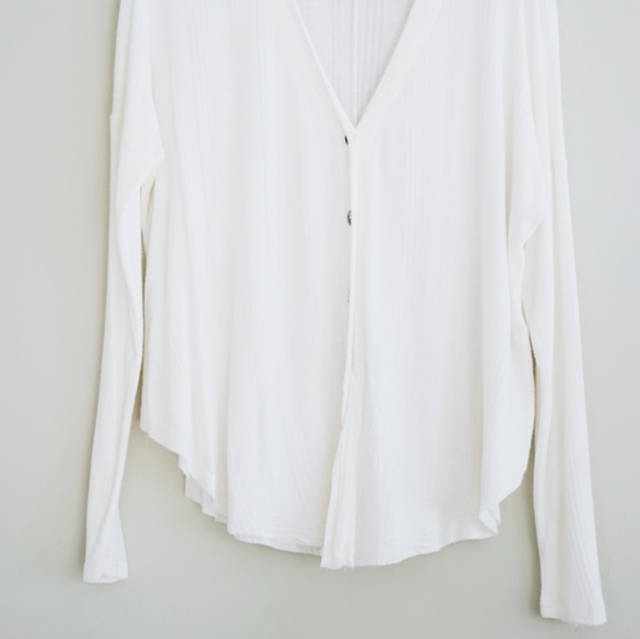 Jolie Soft Lightweight Ribbed Cardigan Top - Picture 2 of 5